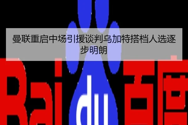 曼联重启中场引援谈判乌加特搭档人选逐步明朗
