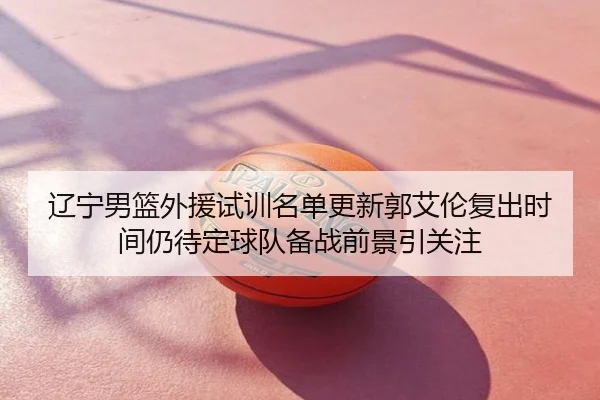 辽宁男篮外援试训名单更新郭艾伦复出时间仍待定球队备战前景引关注
